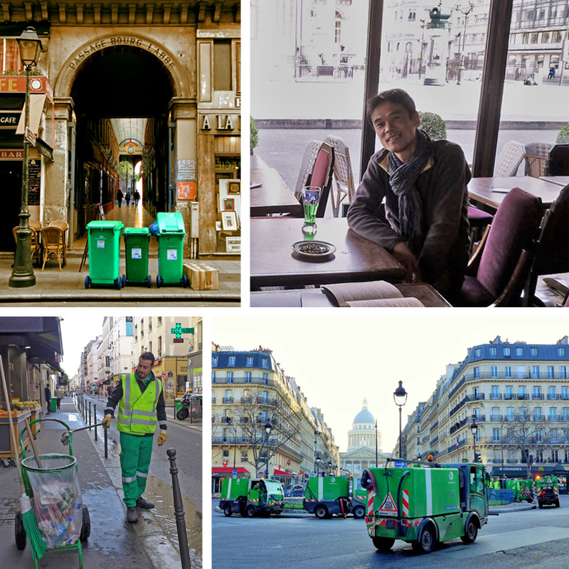 写真作家　田中淳（たなかじゅん） 「Paris en Vert 緑色のパリ」案内イメージ画像